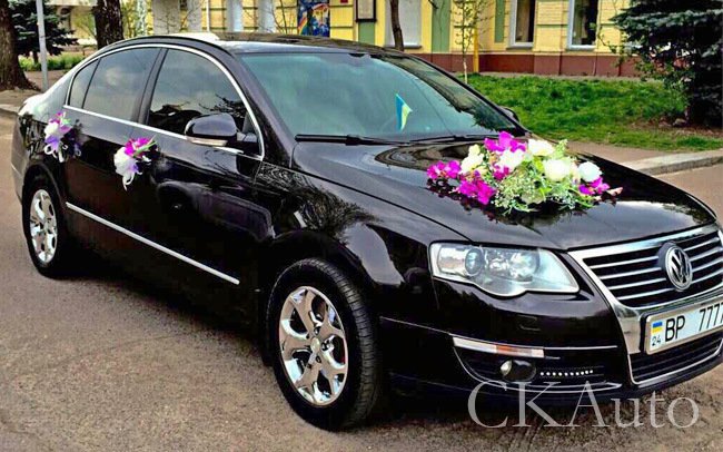 Аренда Volkswagen Passat B6 на свадьбу Черкассы