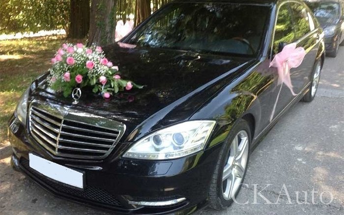 Аренда Mercedes S-Class W221 на свадьбу Черкассы